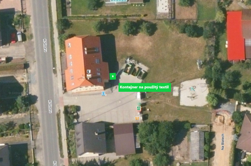 kontejner na oblečení