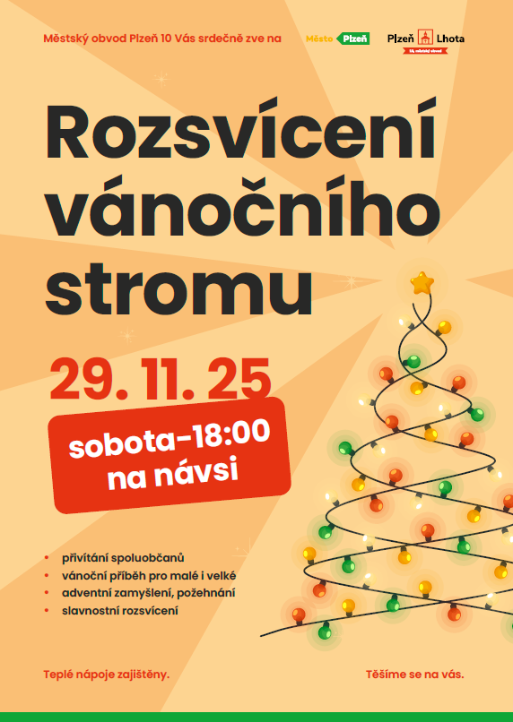rozsvěcen&iacute; stromku